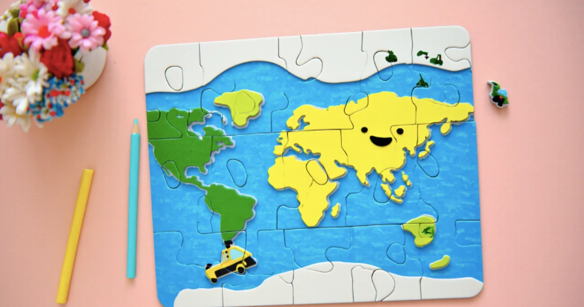 Top Benefits Of Easy Map Puzzles For Children Top Benefits Of Easy Map Puzzles For Children