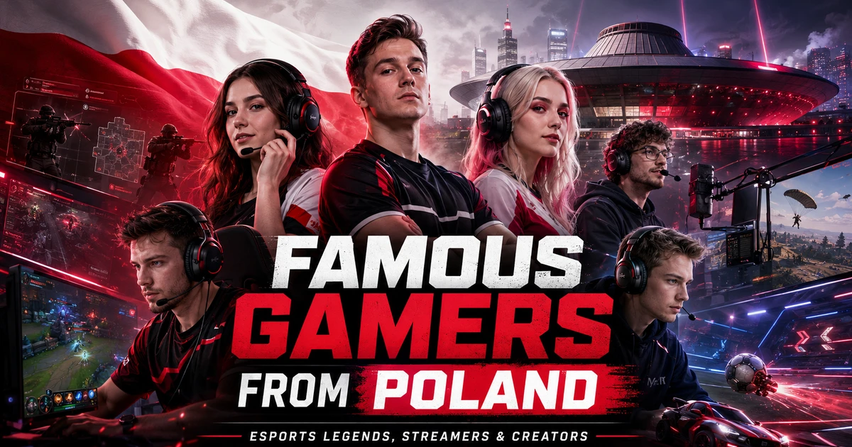 Modne Gamer Famous Polish Gamers: 30 Top Esports Pros & Streamers (2026)